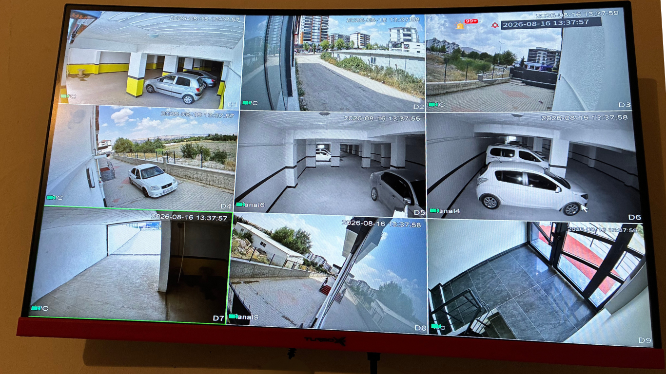 Kardelen Sitesi Güvenlik Kamerası (CCTV) Sistemi Kurulumu — görsel 2